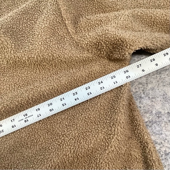 A New Day Teddy Bear Crewneck Pullover, Tan Color - Size XL Cozy Lightweight - Picture 7 of 10